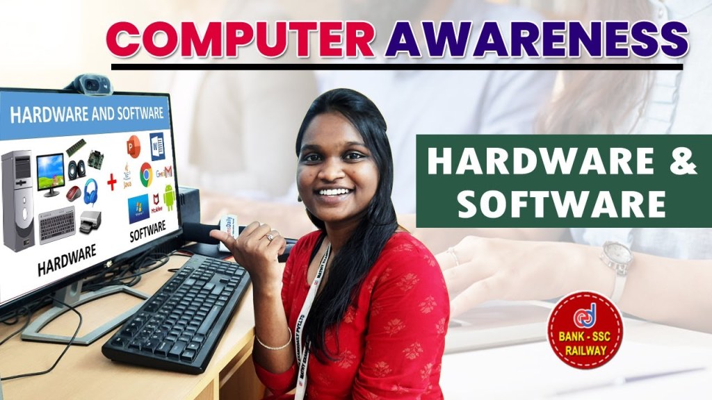 Picture of: Computer Awareness: Hardware & Software  Computer Awareness for Tancet /  Bank exams