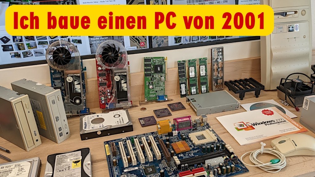 Picture of: Ich baue einen PC von  mit Windows  – AMD Athlon K GHz Sockel A