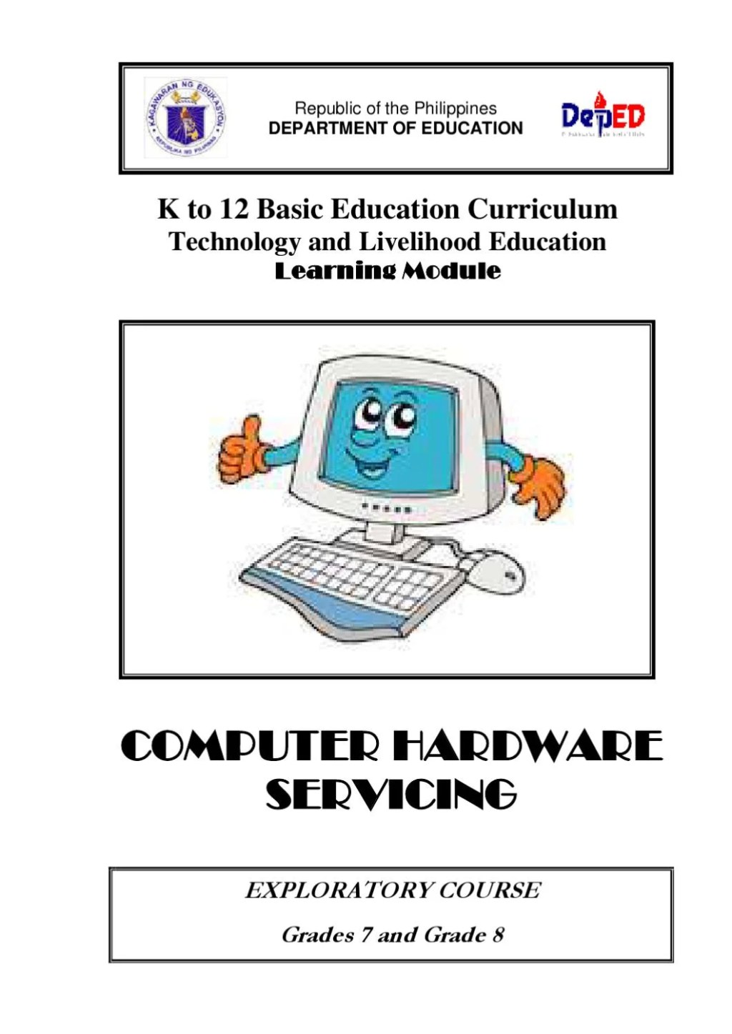 Picture of: K TO  PC HARDWARE SERVICING LEARNING MODULE by Edgar Garcia – Issuu